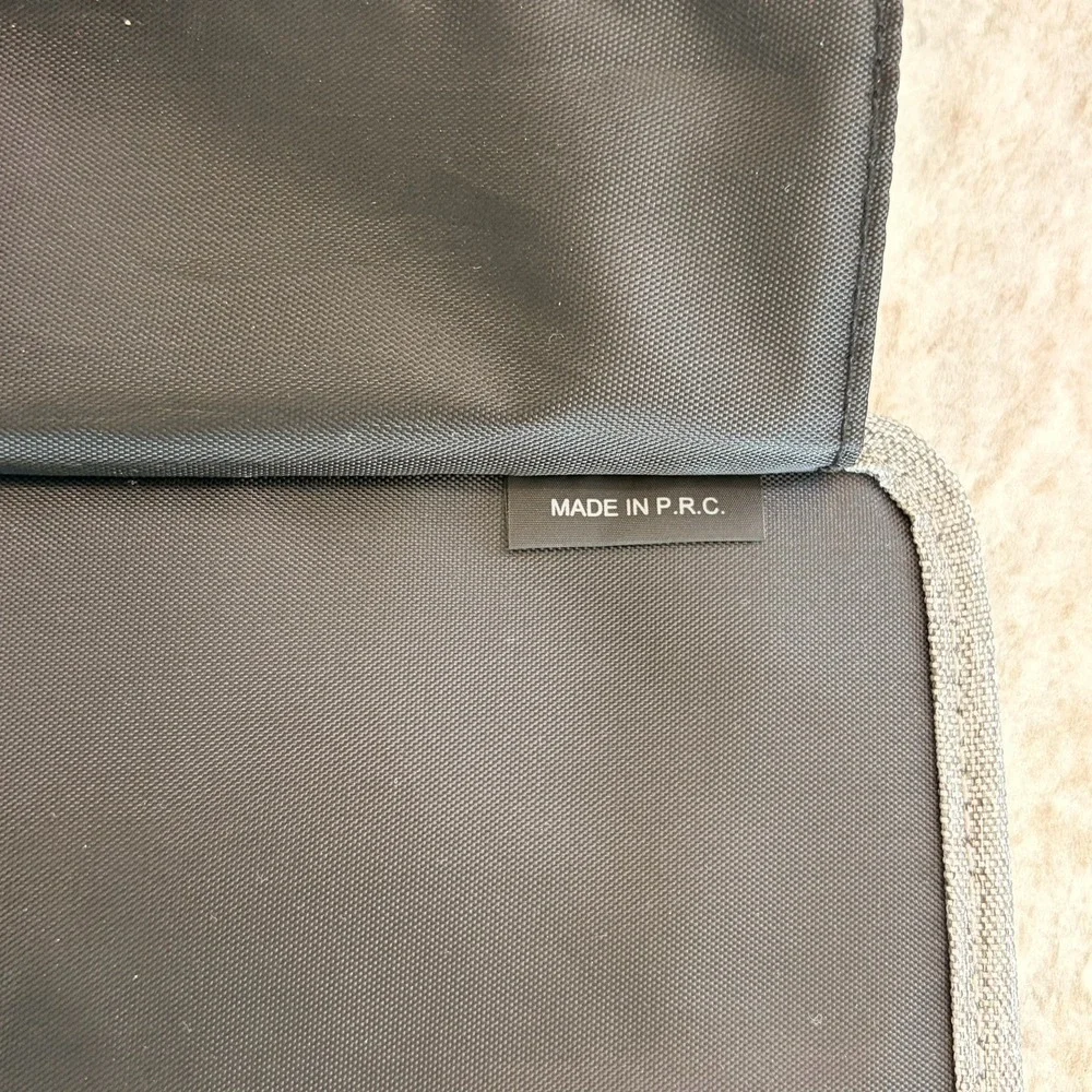 Gray Sephora Brush Bag With Magnetic Close